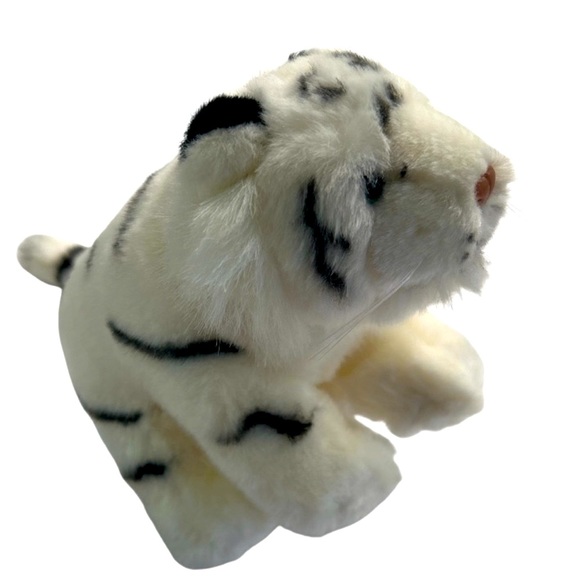 Wild Republic White Tiger Cuddlekin 8 Inch Stuffed Animal Toy - Picture 2 of 10